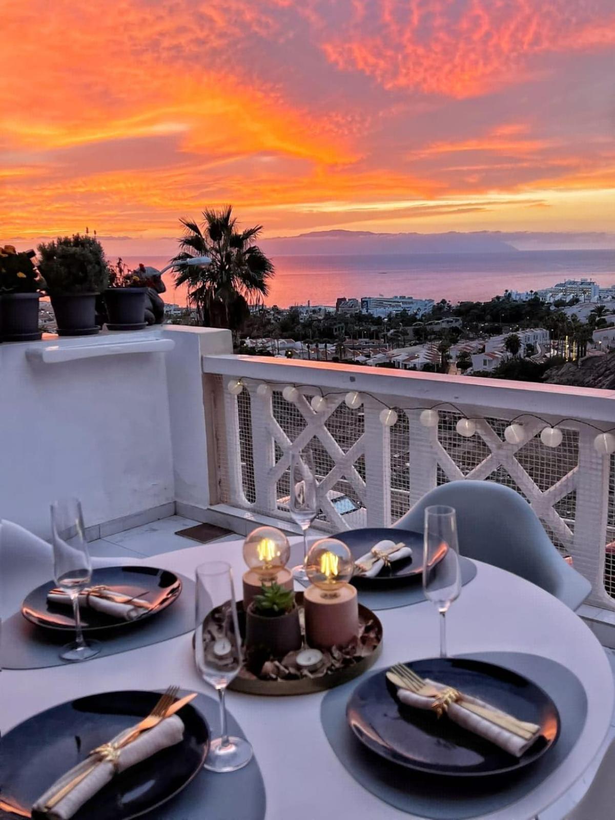 Sunshine Escape With Ocean View Costa Adeje (Tenerife) Exterior foto